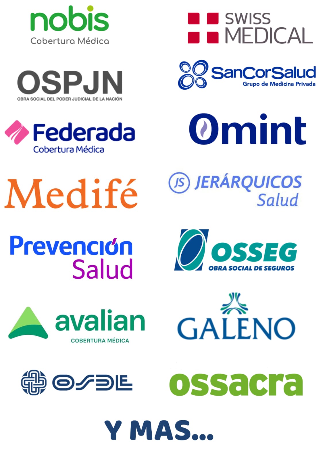 Obras Sociales - Logos y convenios